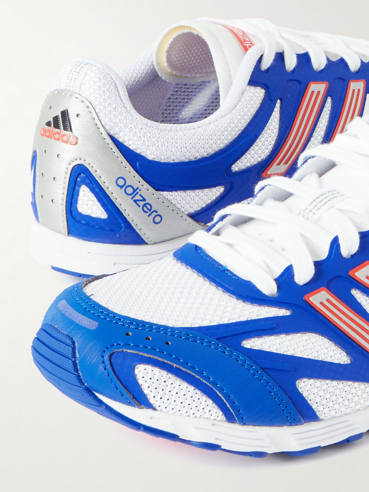 Adizero Pr Rubber-Trimmed Sneakers