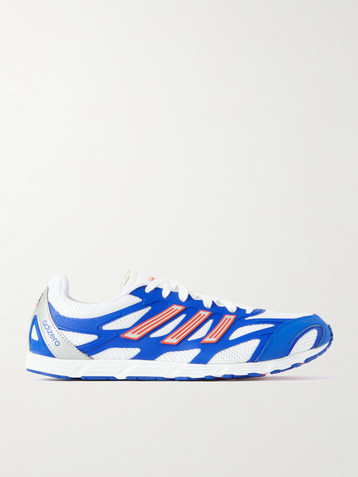 adidas Originals Adizero PR rubber-trimmed mesh sneakers