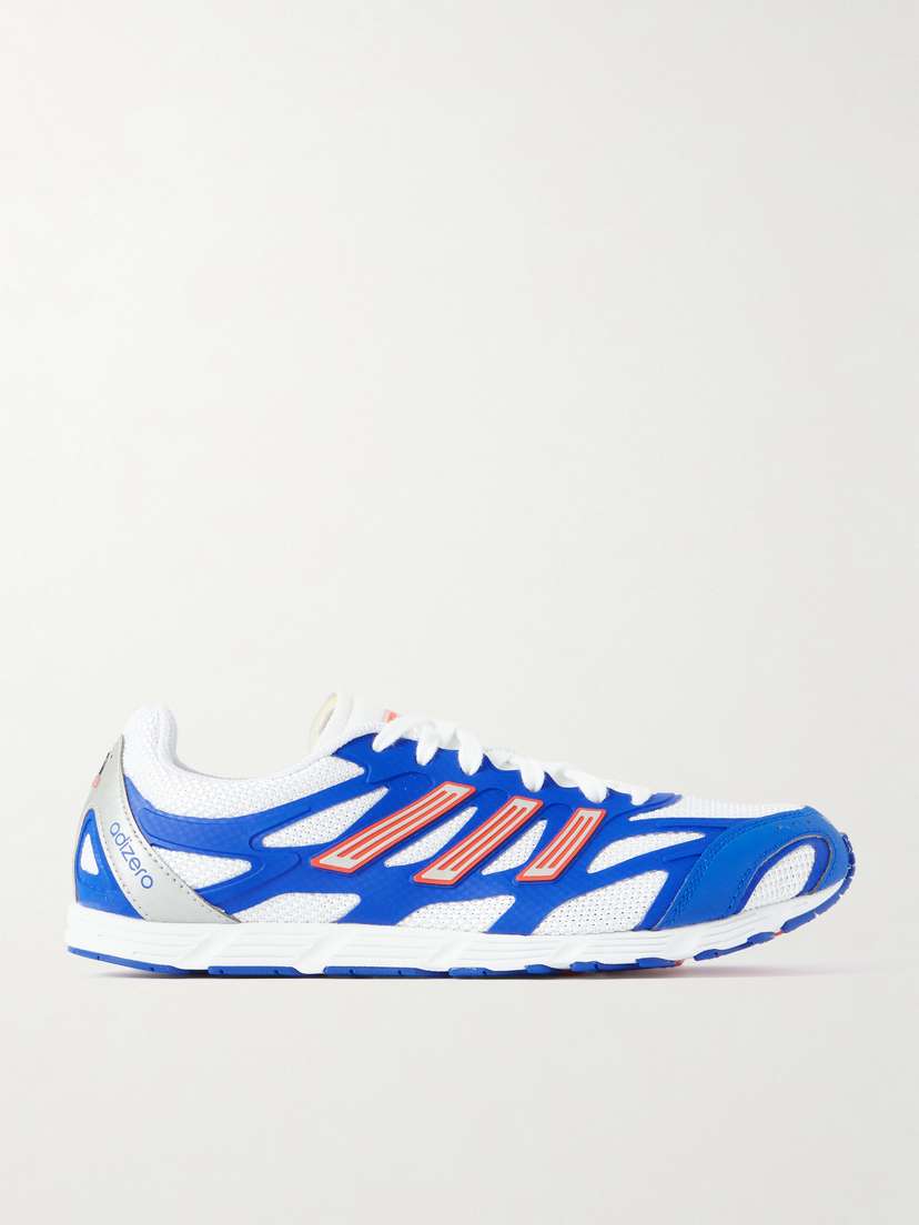 adidas Originals Adizero Pr Rubber-trimmed Mesh Sneakers