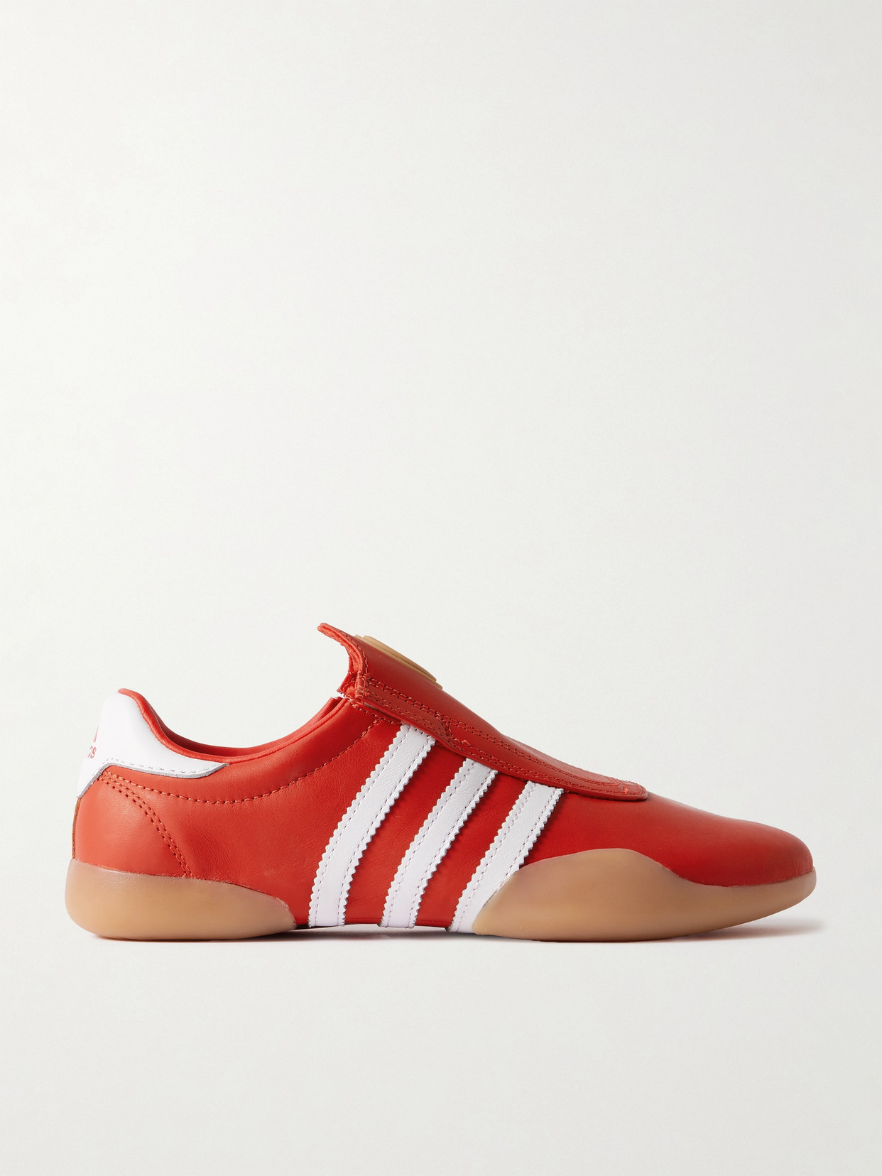 Adidas Originals Taekwondo Mei Leather Trainers In Red