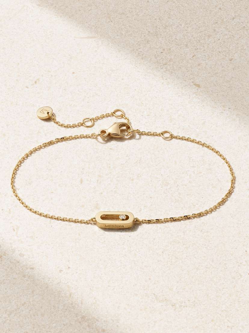 Messika Move Uno 18-karat Gold Diamond Bracelet