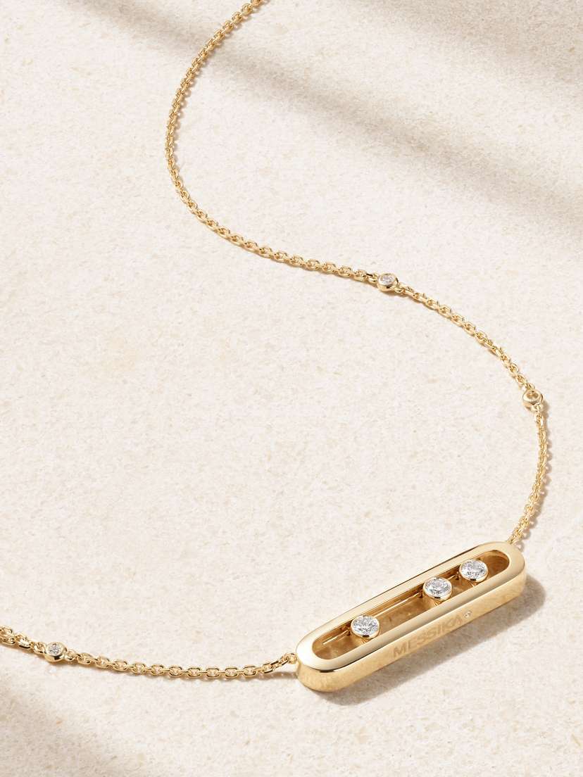 Messika Move 18-karat Gold Diamond Necklace