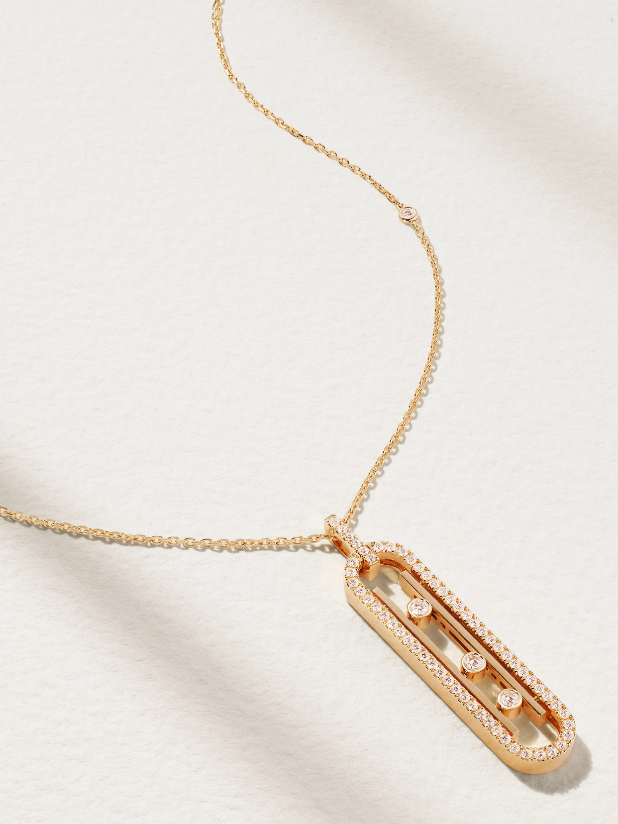 Messika Move 10th 18-karat Gold Diamond Necklace