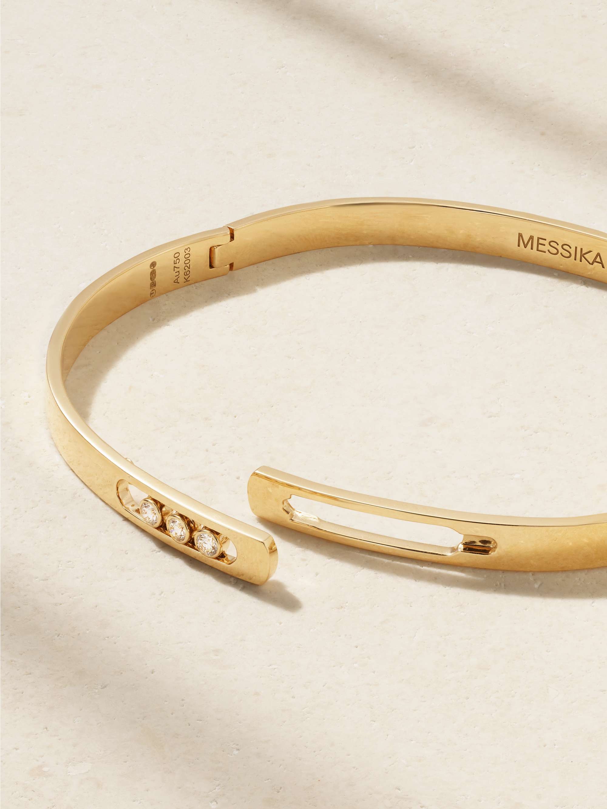 MESSIKA Move Noa 18-karat rose gold diamond bangle