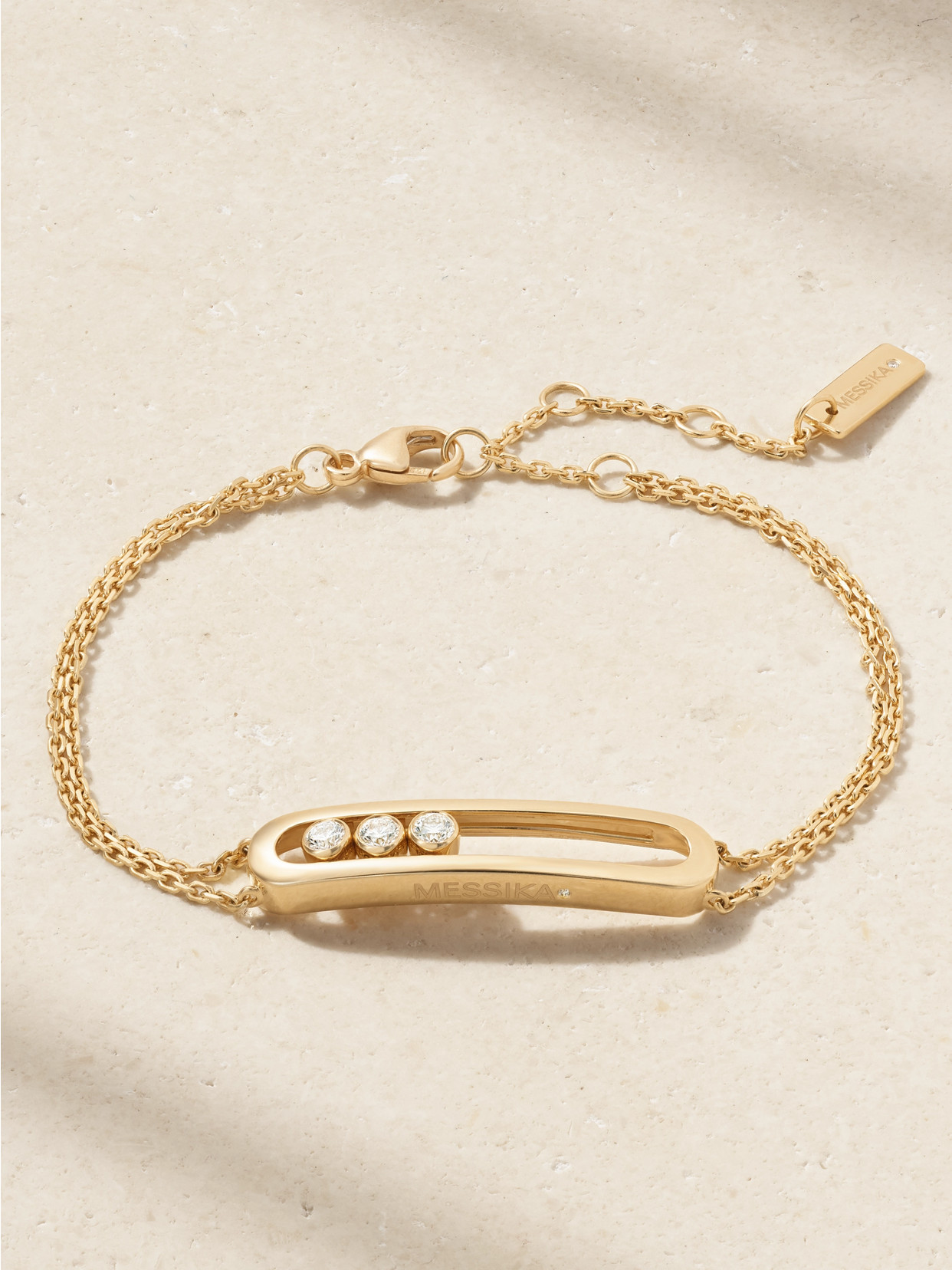 Messika Move Classique 18-karat Gold Diamond Bracelet