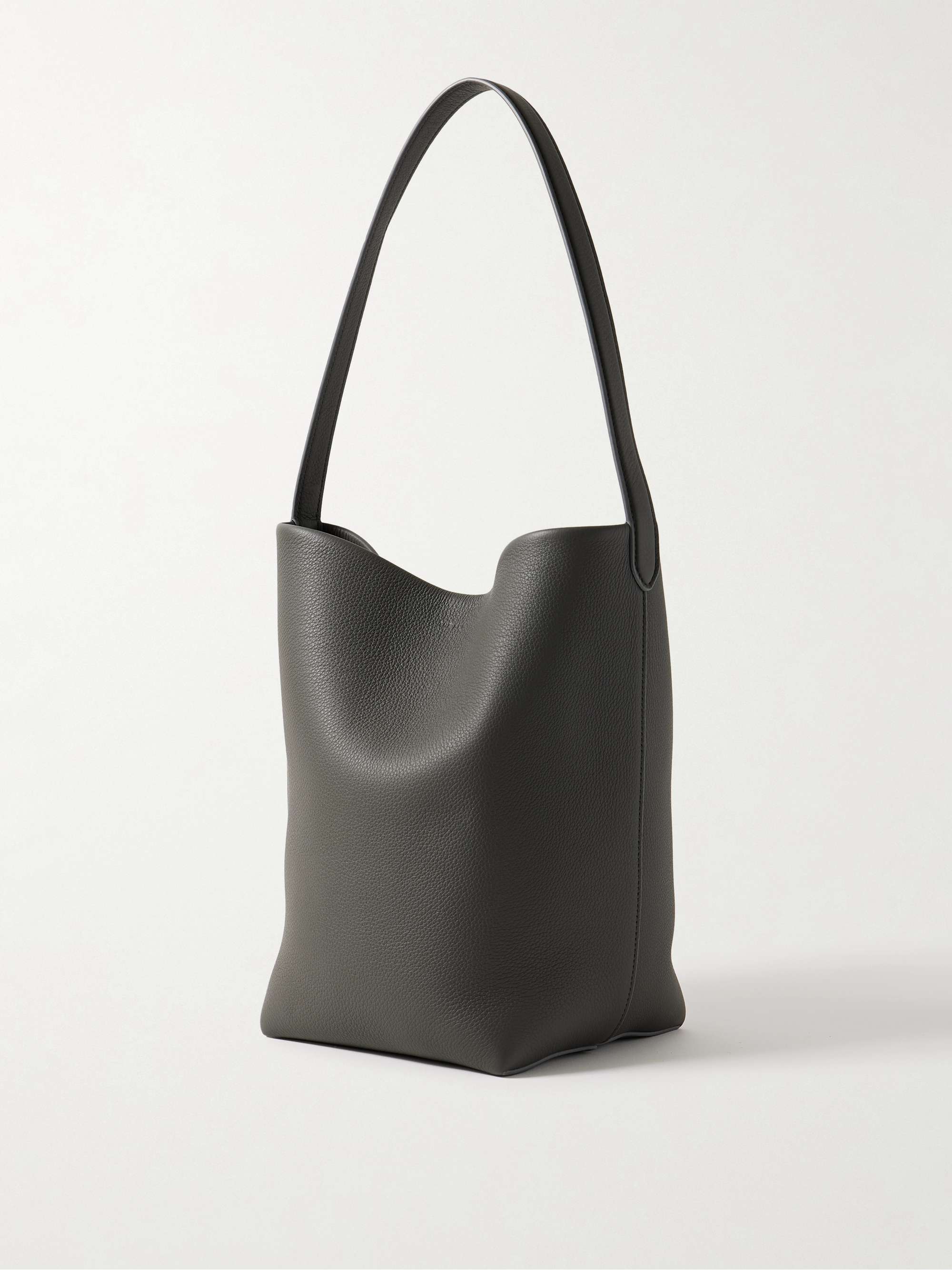 THE ROW N/S Park medium textured-leather tote