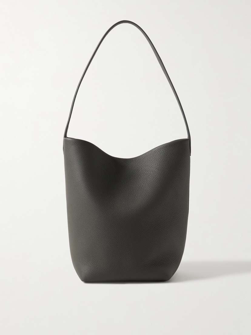The Row N/s Park Medium Textured-leather Tote
