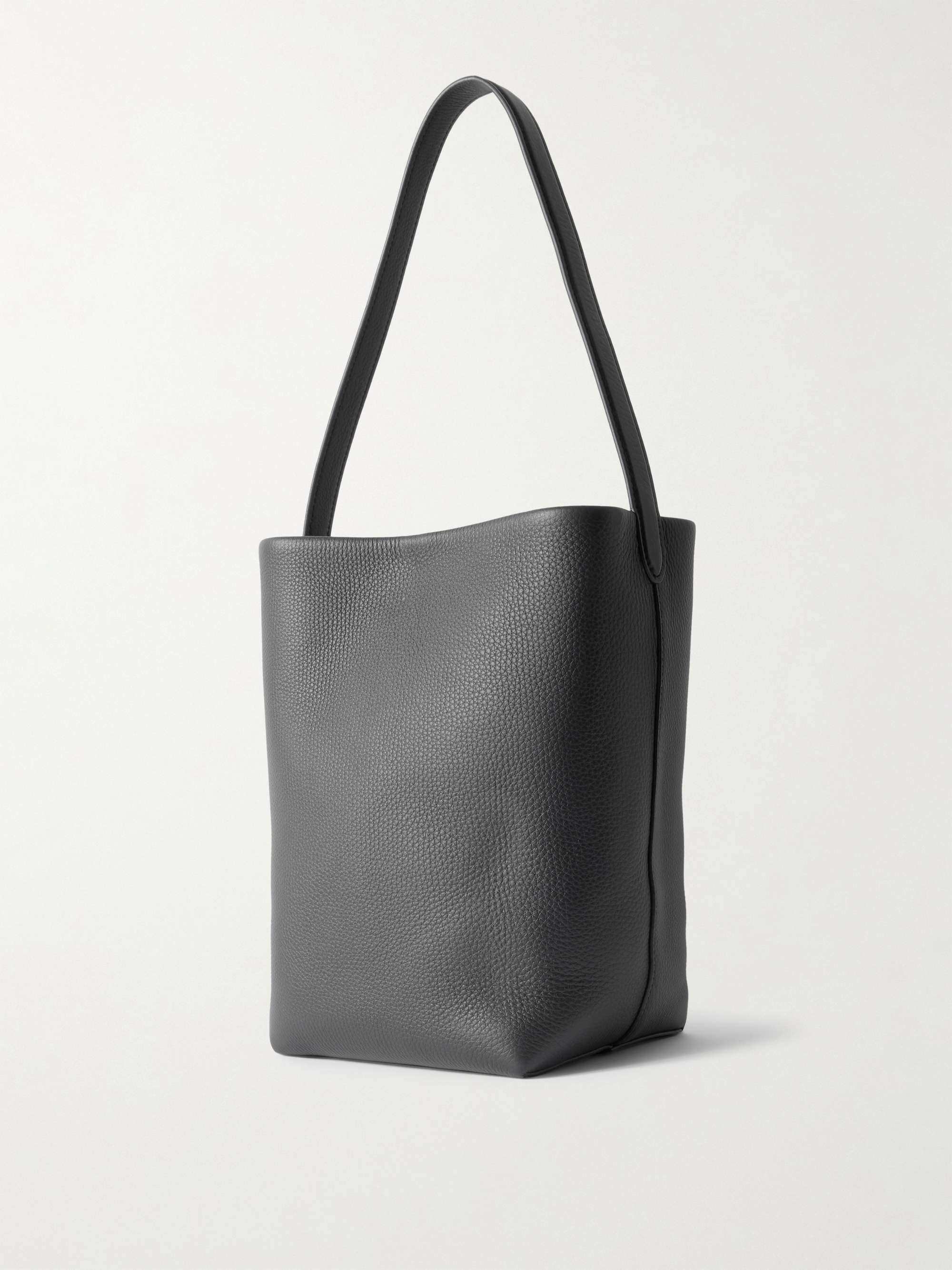 THE ROW N/S Park medium textured-leather tote