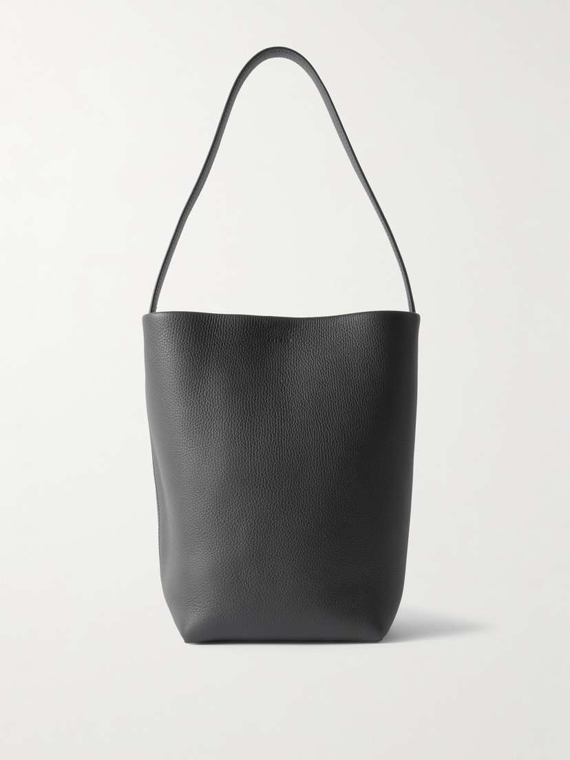The Row N/s Park Medium Textured-leather Tote