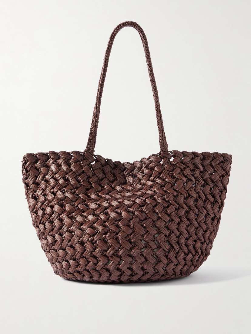 The Row Estelle Woven Raffia Tote