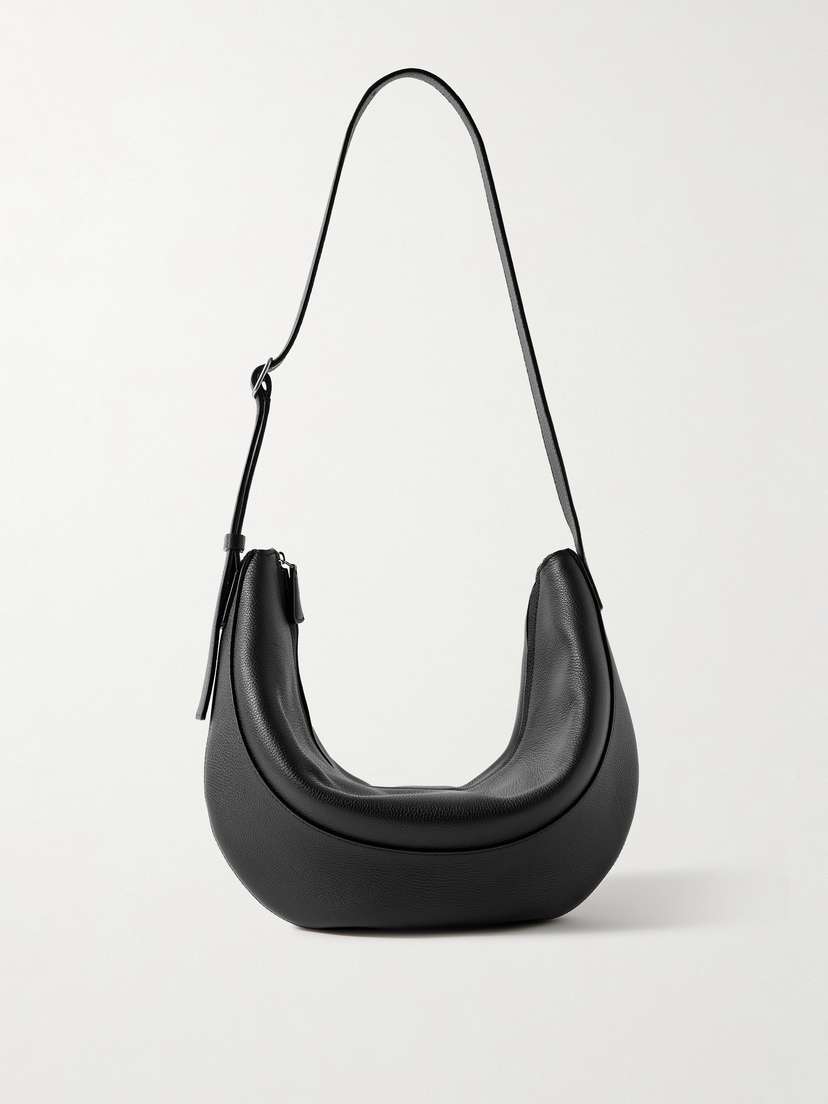 The Row Jouve Textured-leather Shoulder Bag