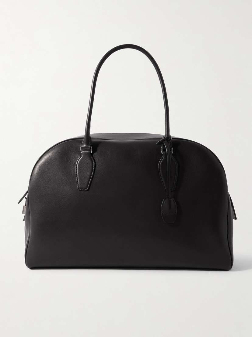 The Row India 15.75 Leather Shoulder Bag