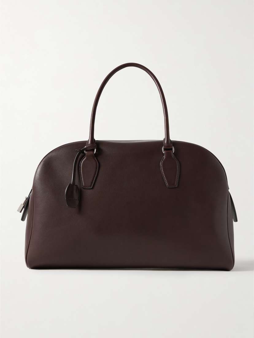 The Row India 15.75 Leather Shoulder Bag