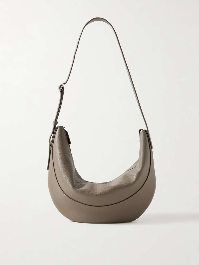 The Row Jouve Textured-leather Shoulder Bag