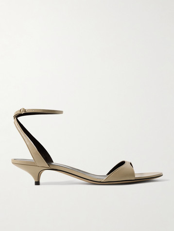The Row Vika leather sandals