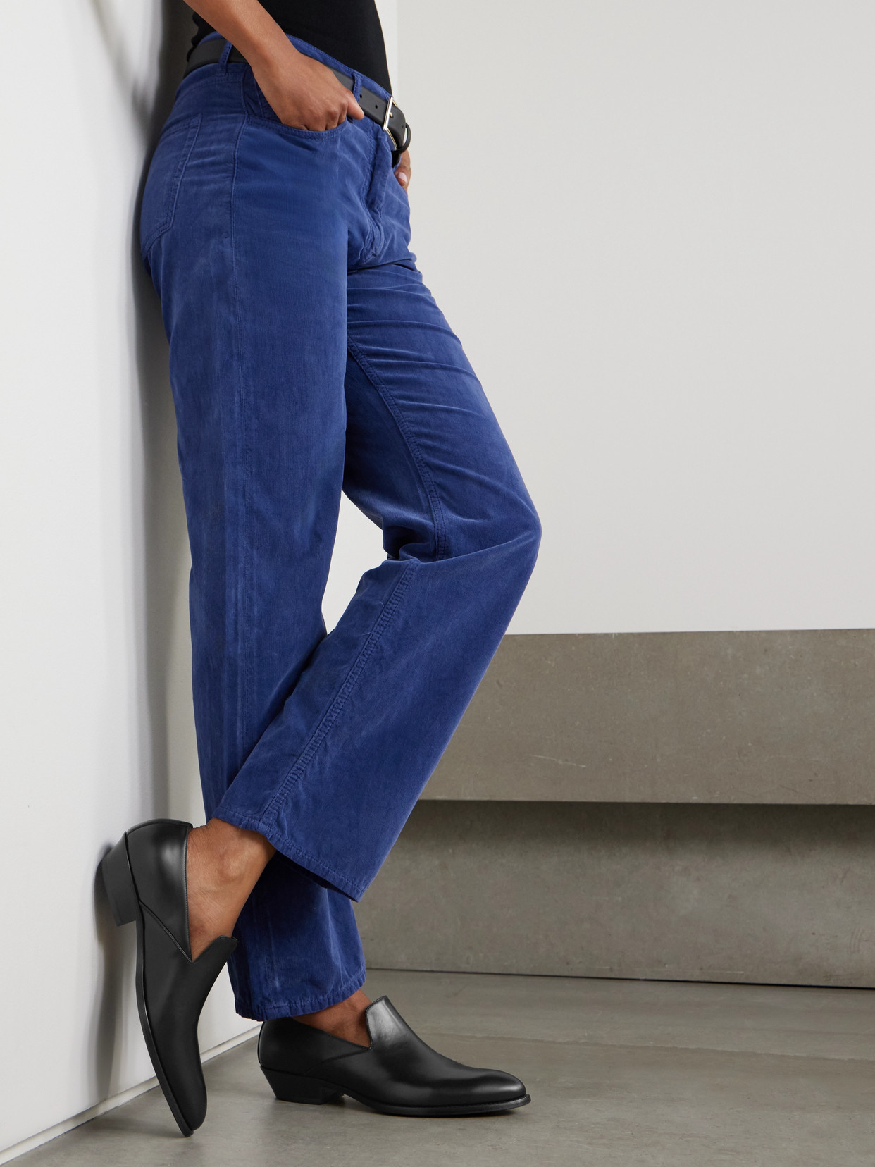 Shop The Row Western Leather Loafers