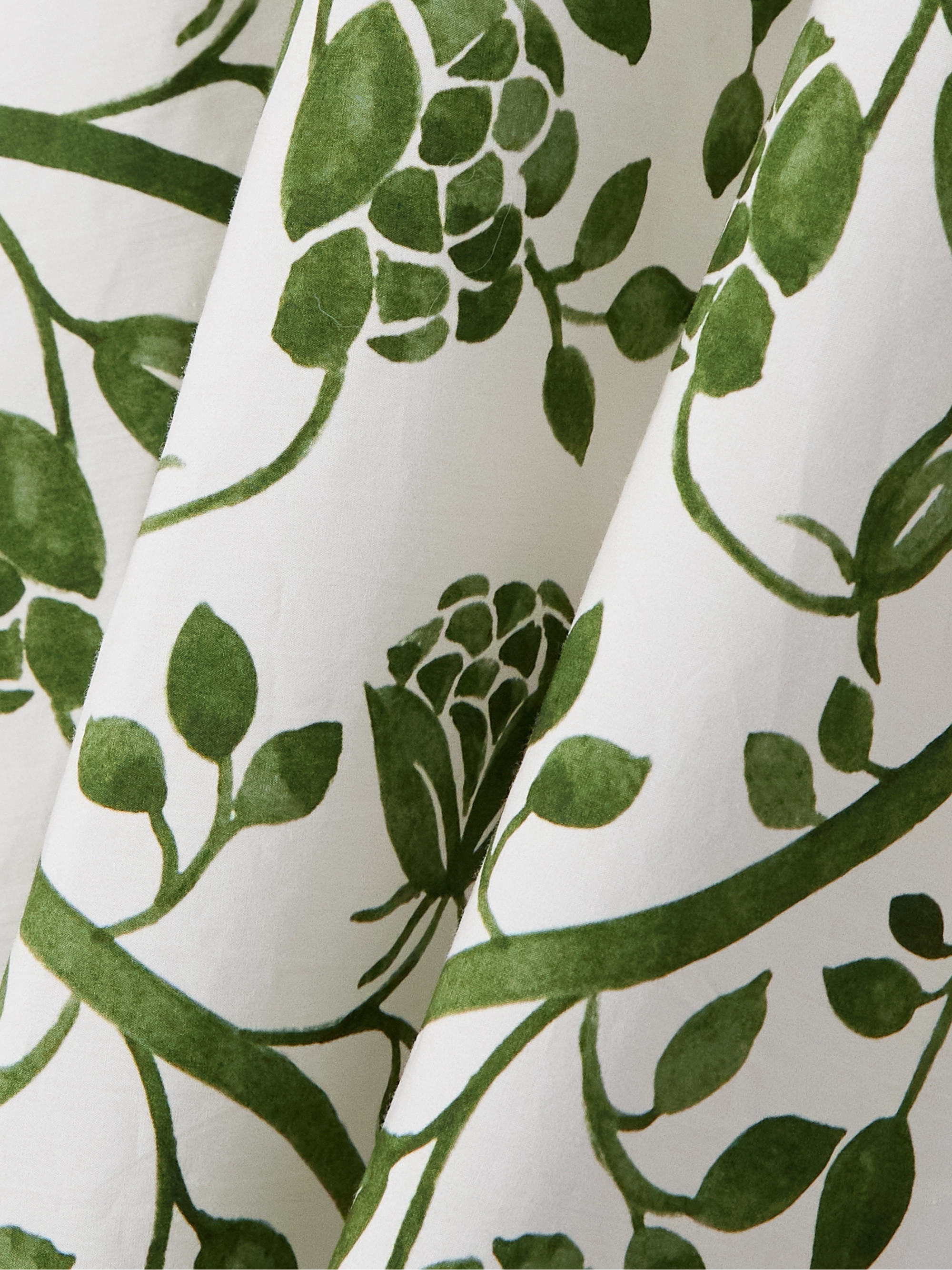 Giambattista Valli Floral-print cotton-poplin peplum maxi dress