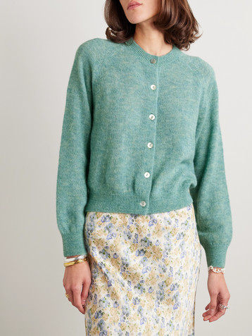 Dôen Petra alpaca-blend cardigan