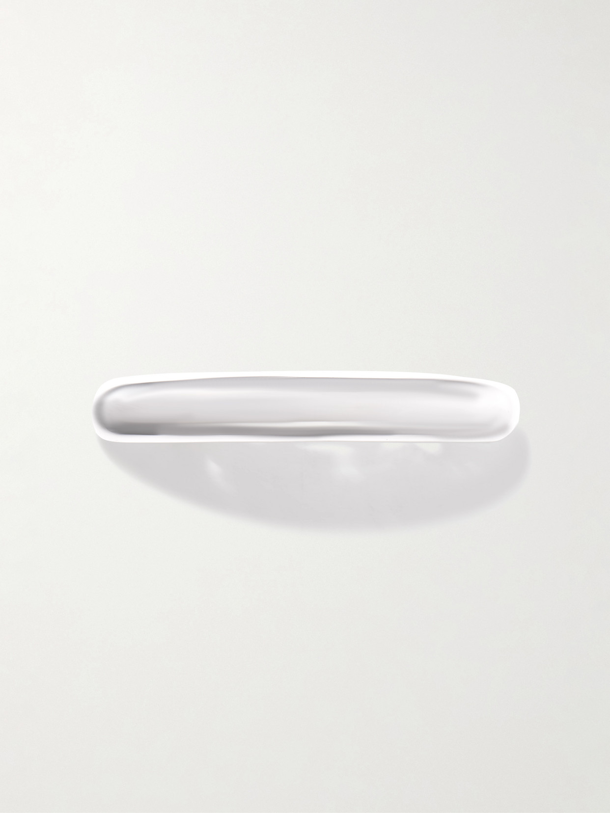 Lie Studio The Molly Silver-plated Hair Clip In Metallic