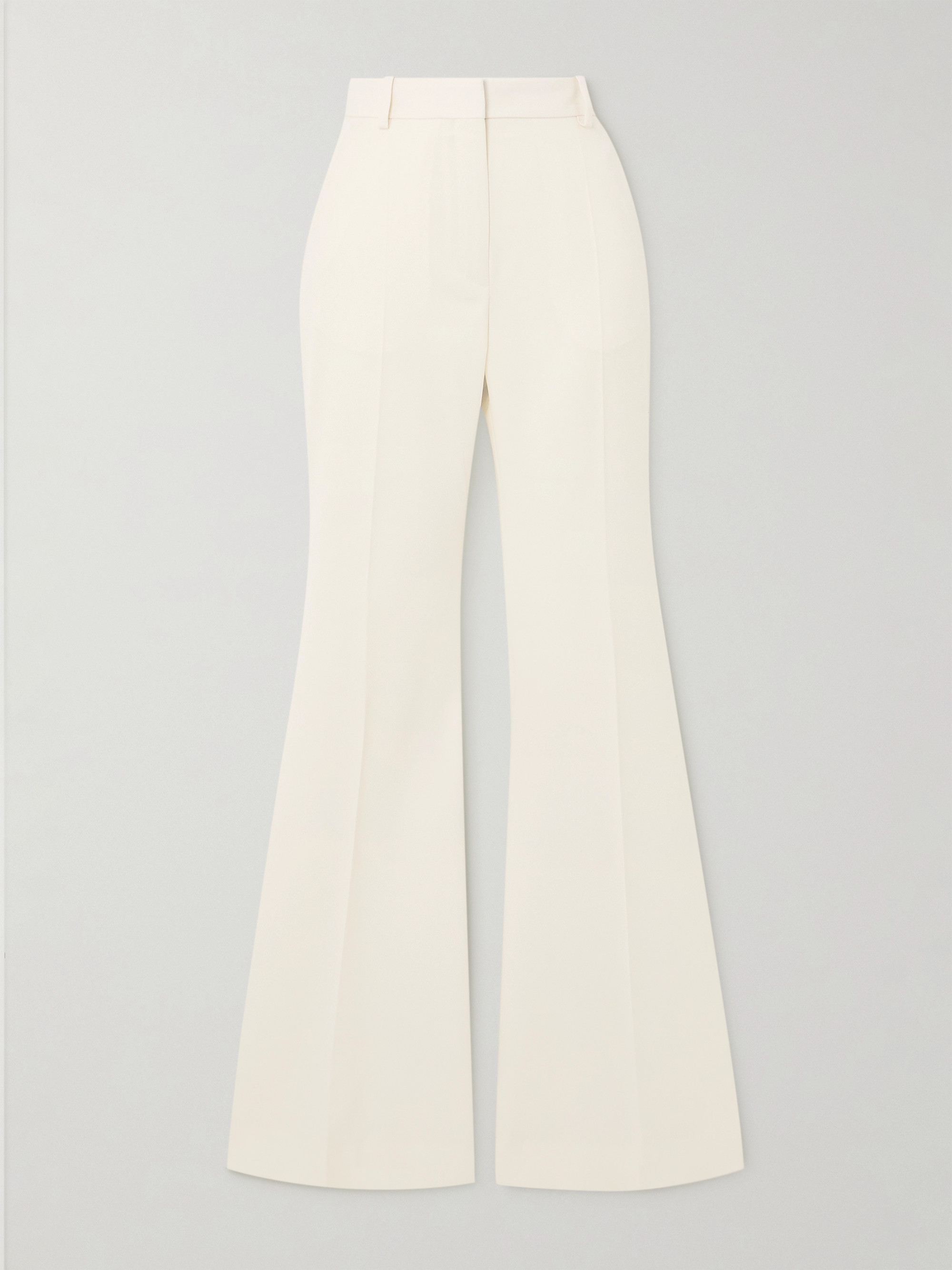 Nina Ricci Wool-gabardine flared pants thumbnail