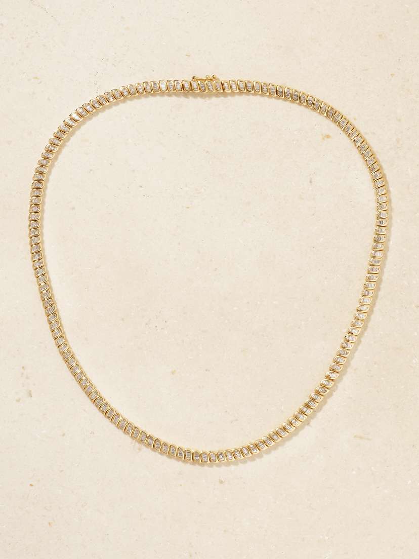 Anita Ko Zoe 18-karat Gold Diamond Necklace