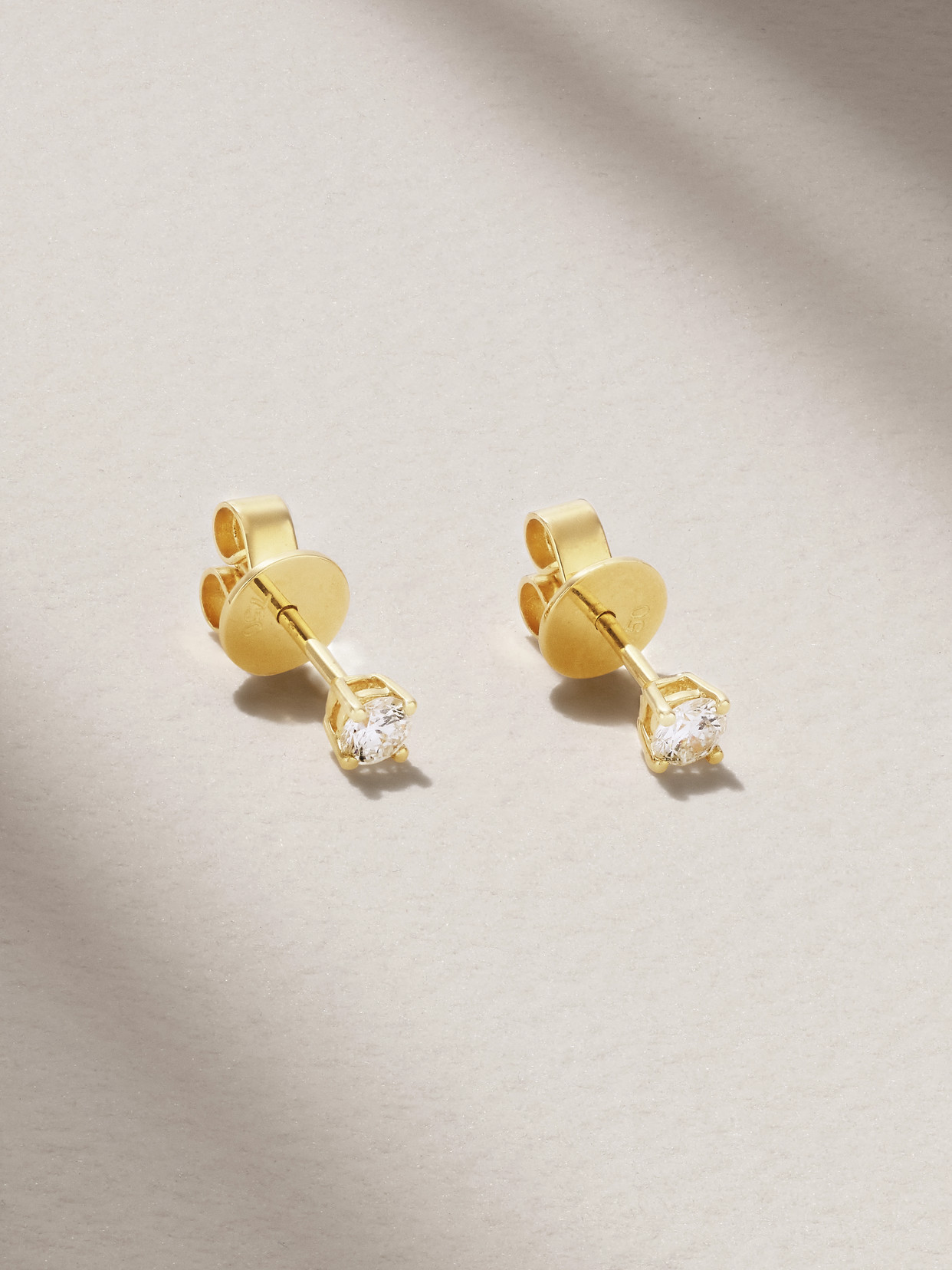 Anita Ko - 18-karat Gold Diamond Earrings - One size