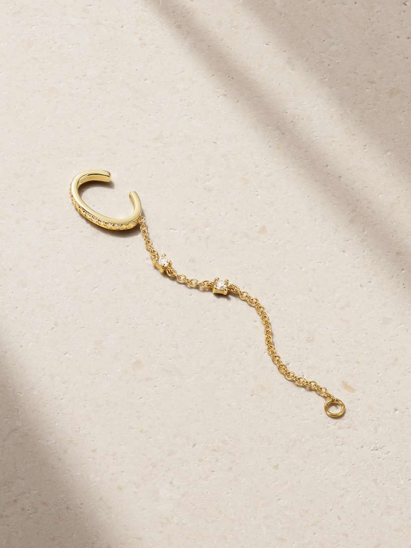 Anita Ko 18-karat Gold Diamond Ear Cuff