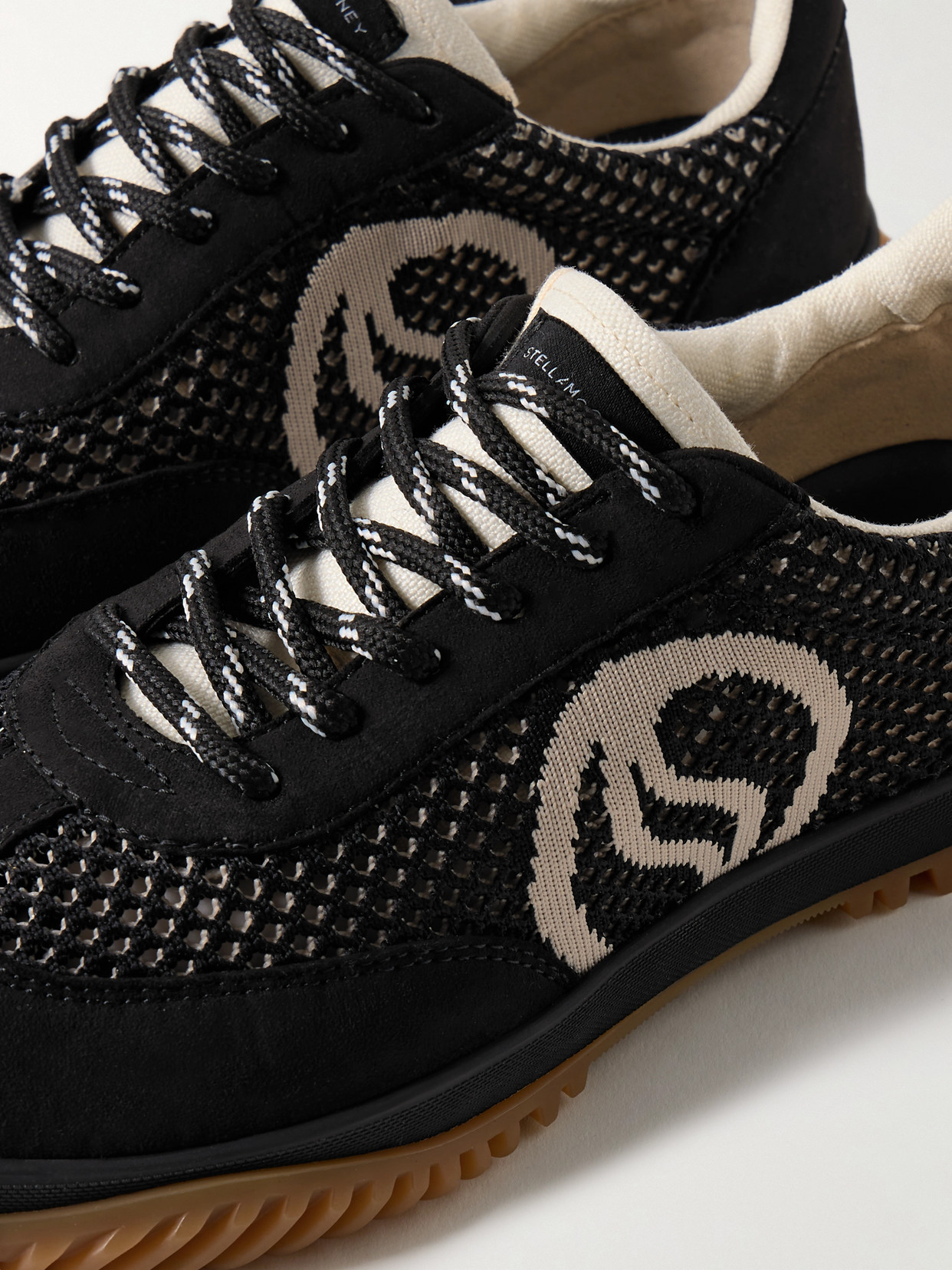 Stella Mccartney Stella Mc Cartney S Wave Donna Fabric Sneakers Black