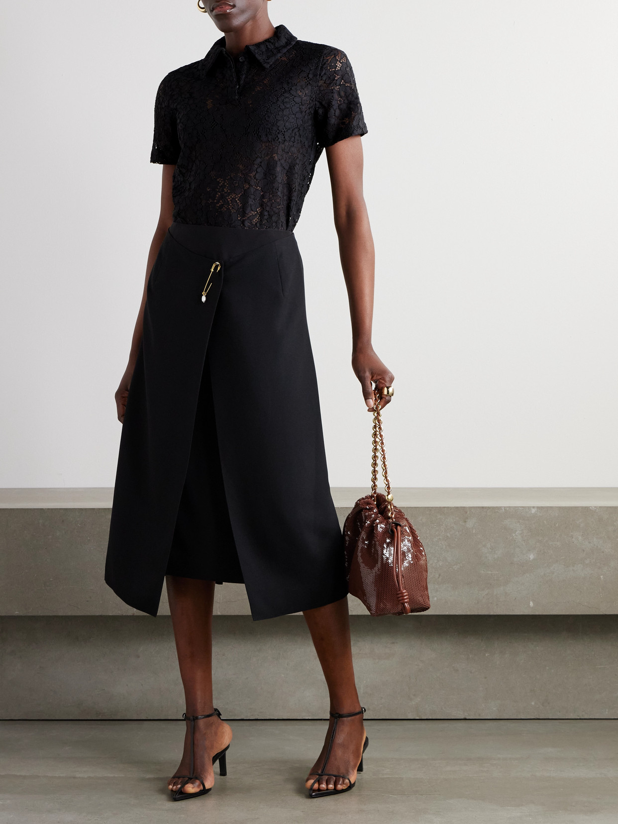 PROENZA SCHOULER KENNEDY CORDED LACE TOP