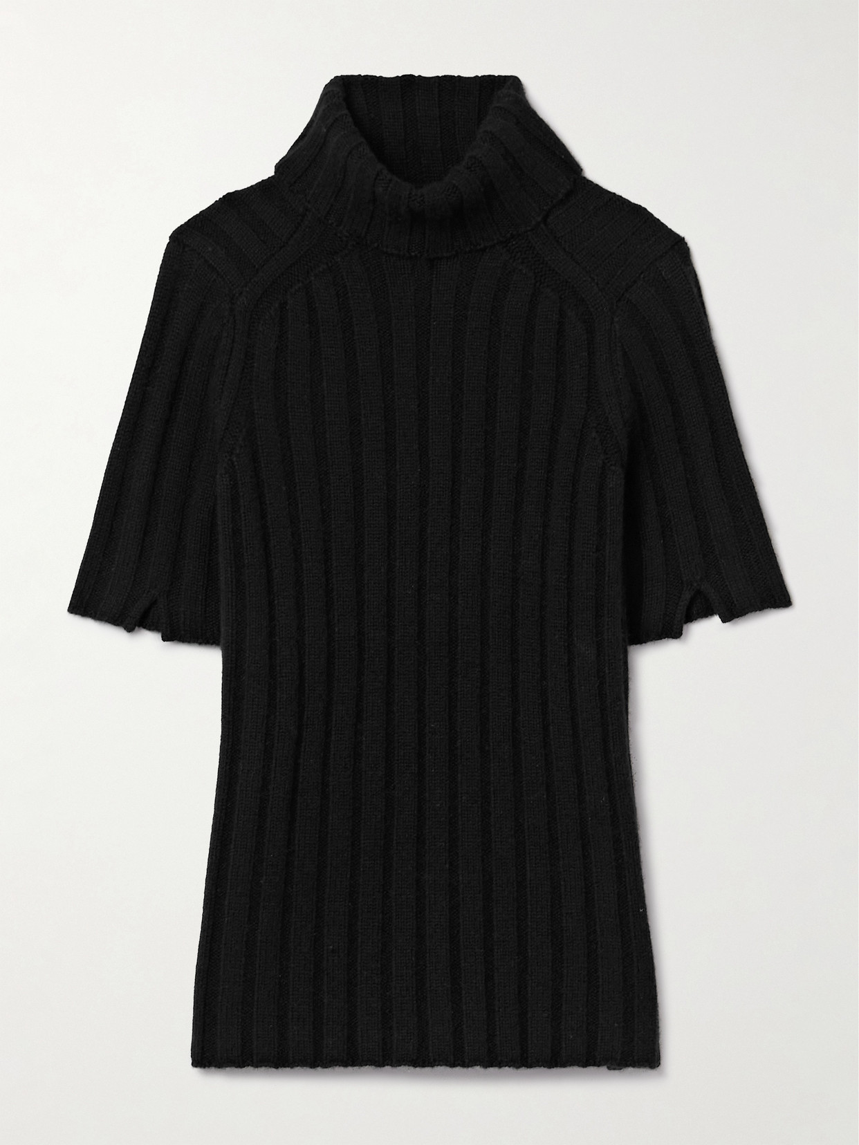 Proenza Schouler Starling Wool And Cashmere-blend Turtleneck Sweater In Black