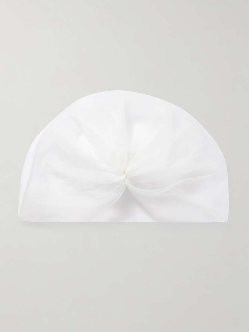 Eugenia Kim Dauphine Asymmetric Tulle Veil