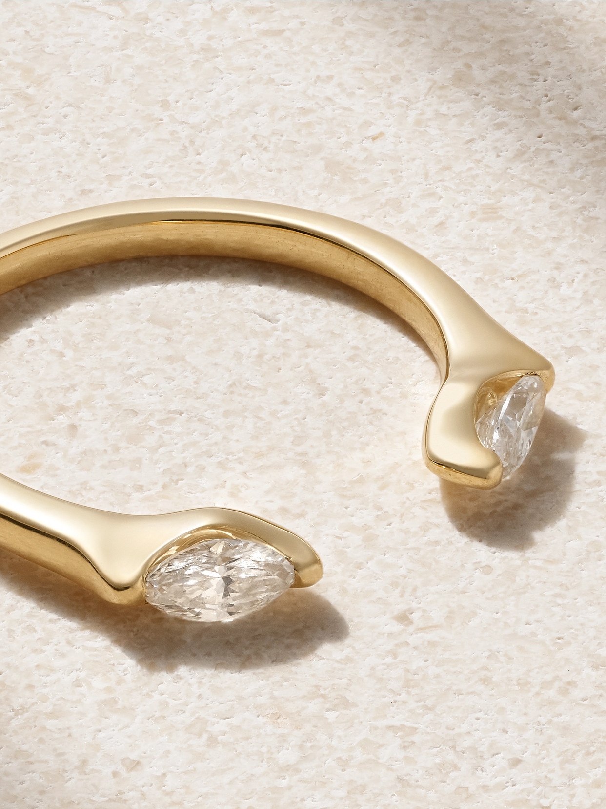 Anita Ko Orbit 18-karat Gold Diamond Ring In Gold