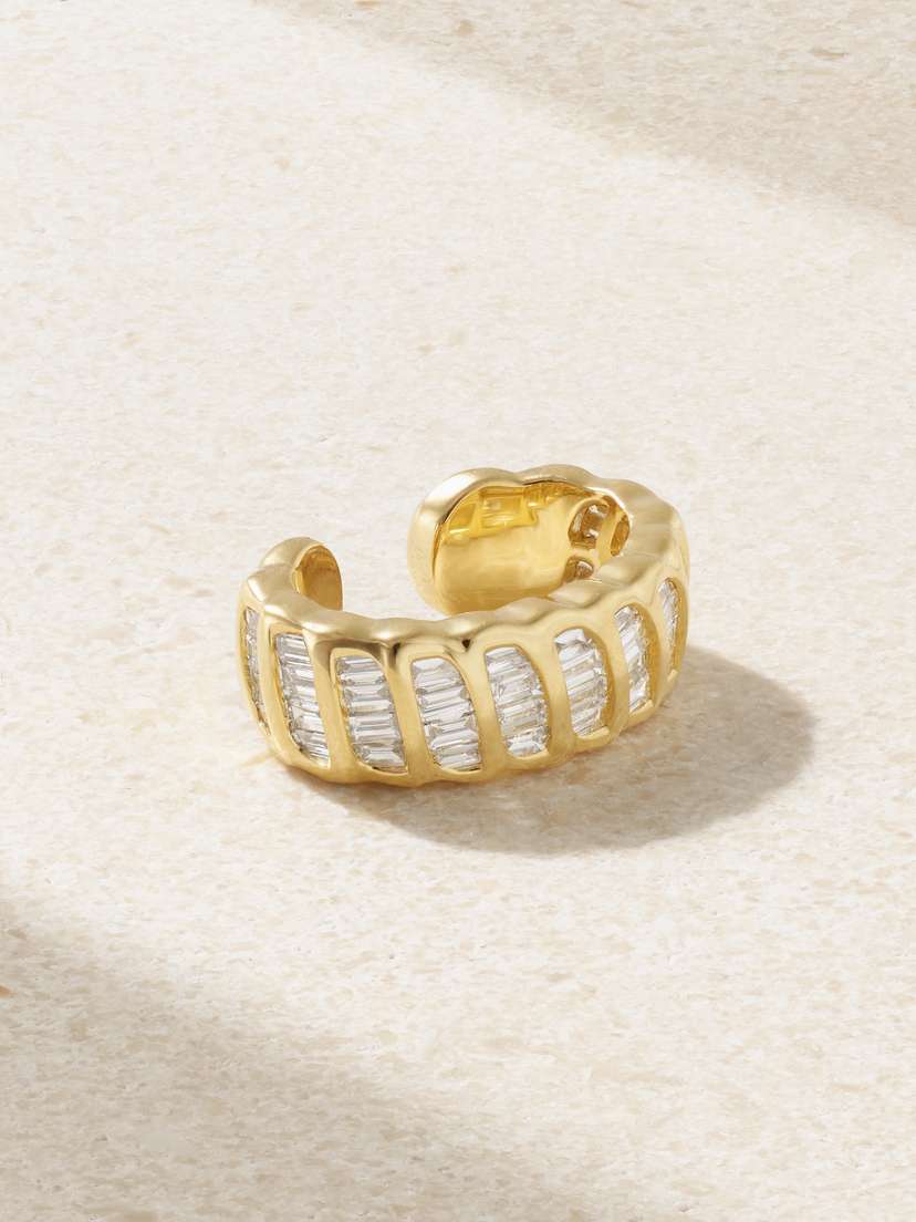Anita Ko Zoe 18-karat Gold Diamond Ear Cuff