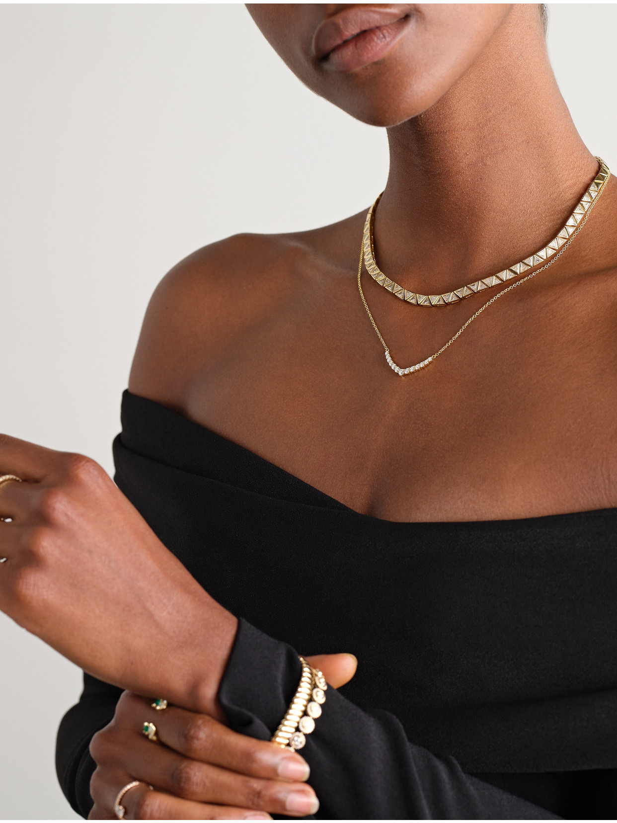 Anita Ko 18-karat Gold Diamond Necklace In Gold