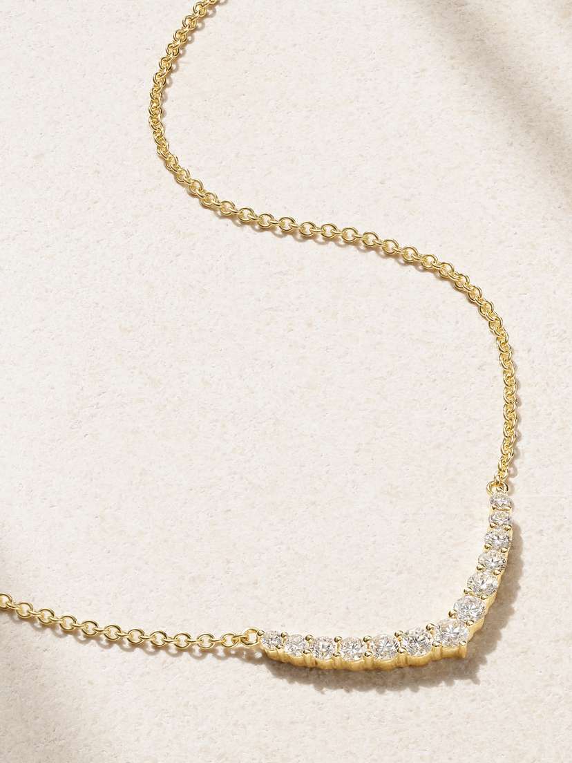 Anita Ko 18-karat Gold Diamond Necklace