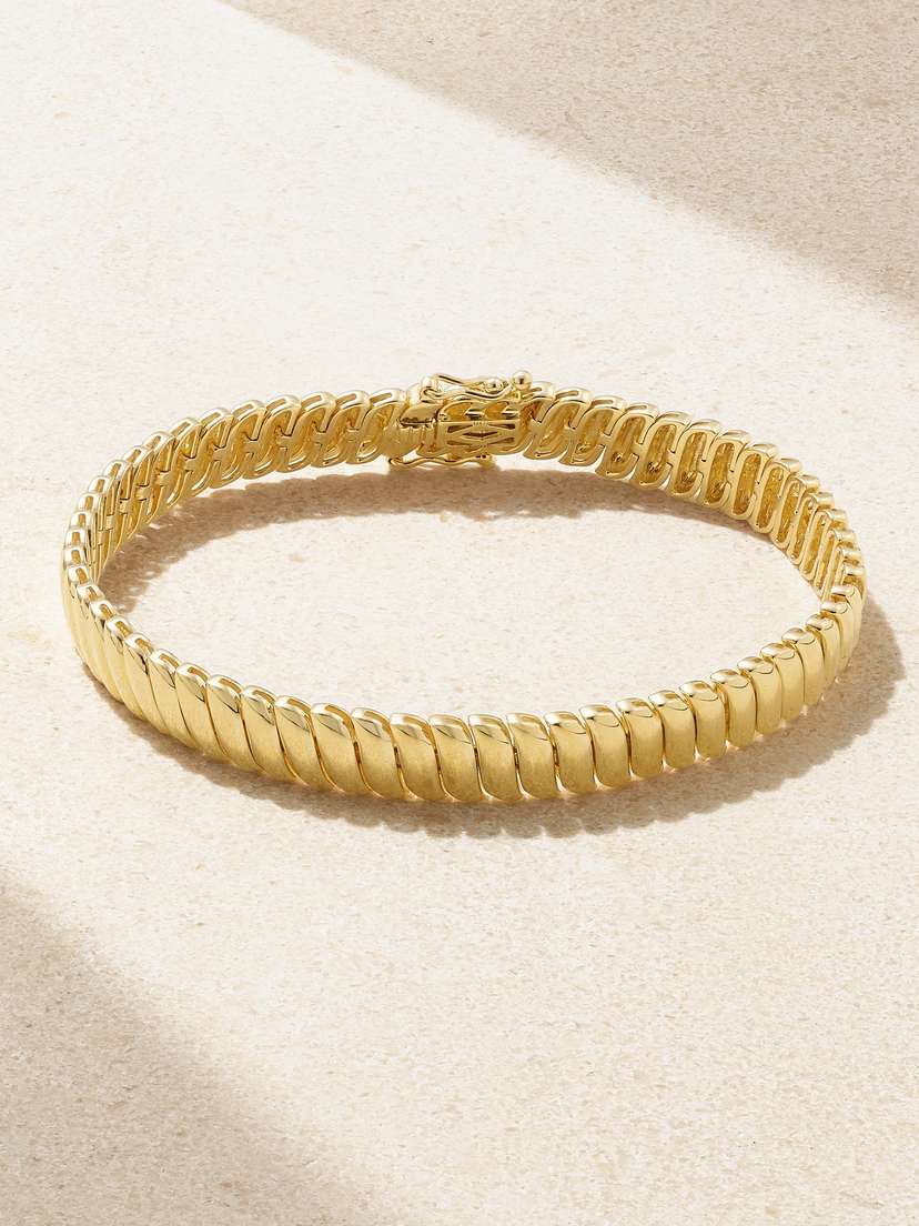 Anita Ko Zoe Classic 18-karat Gold Bracelet