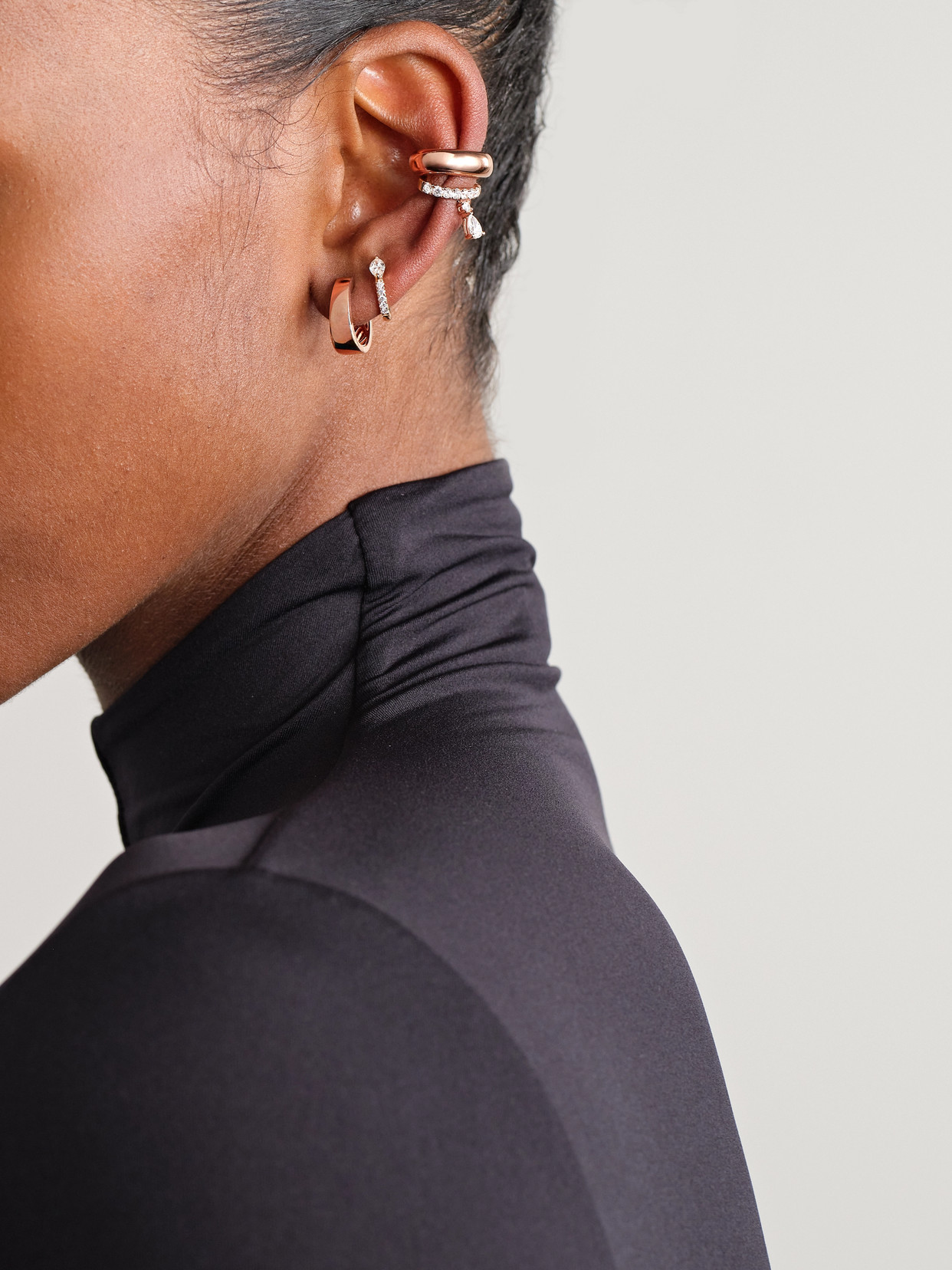 Anita Ko Cosmo 18-karat Rose Gold Ear Cuff In Rose Gold