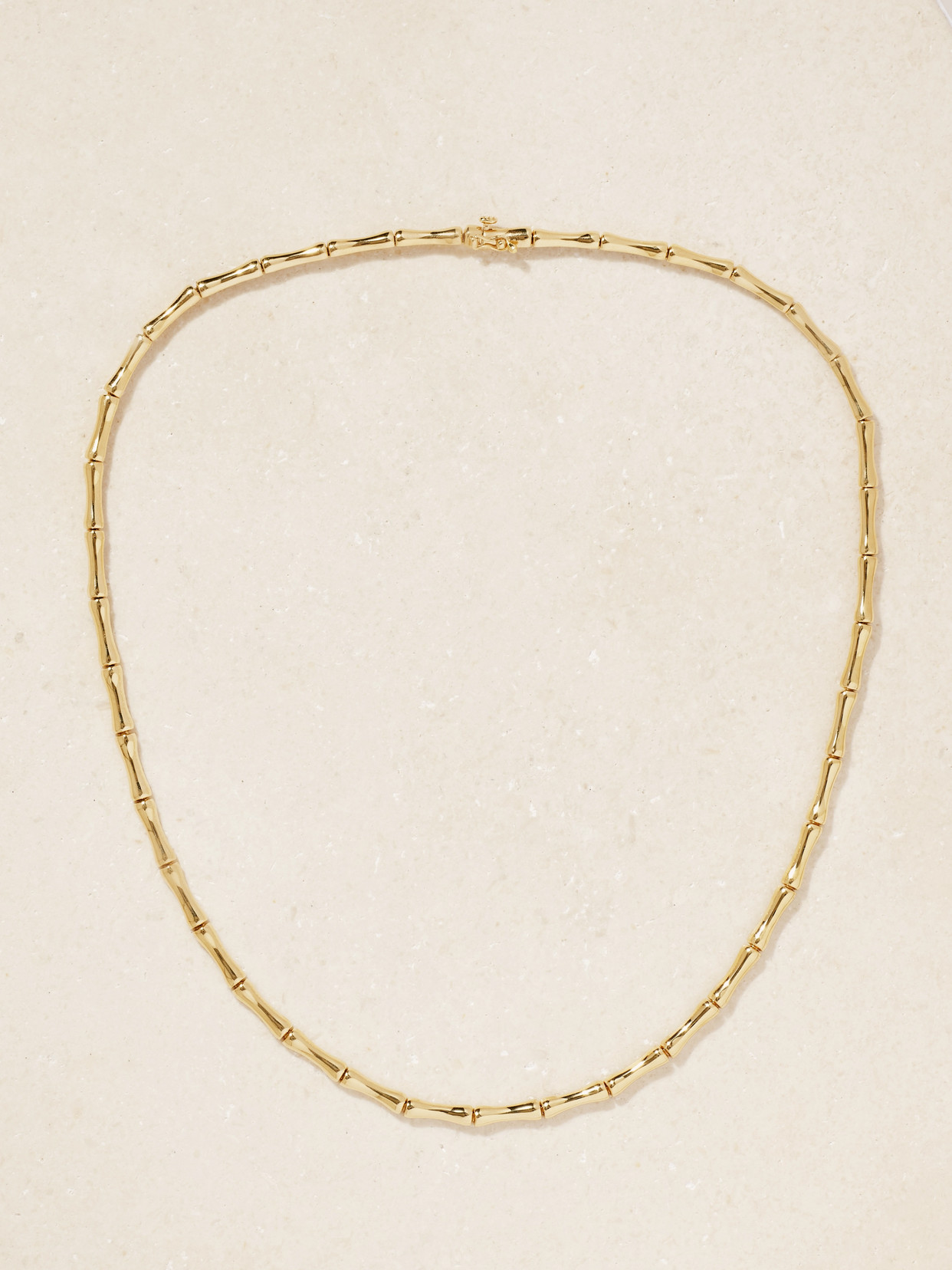 Anita Ko Bamboo 18-karat Gold Necklace