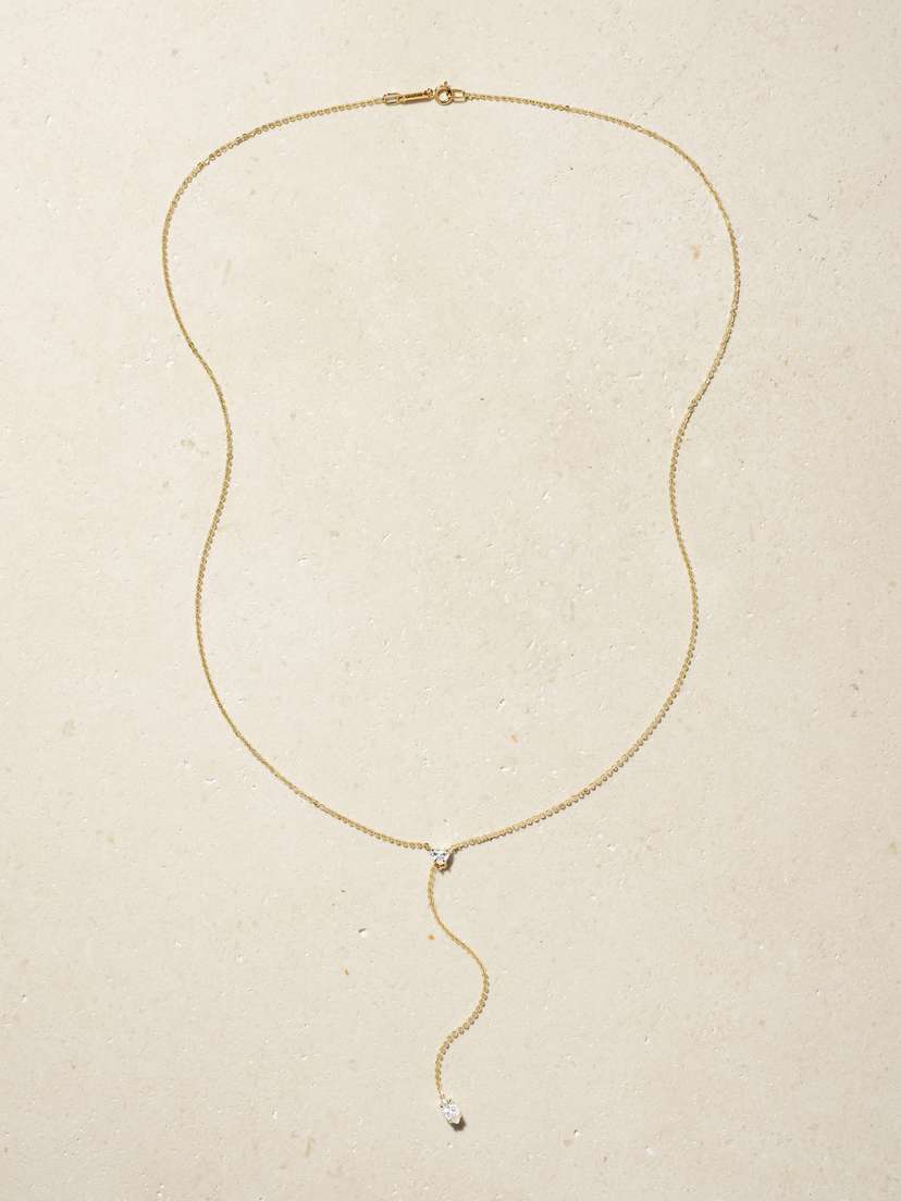 Anita Ko 18-karat Gold Diamond Necklace