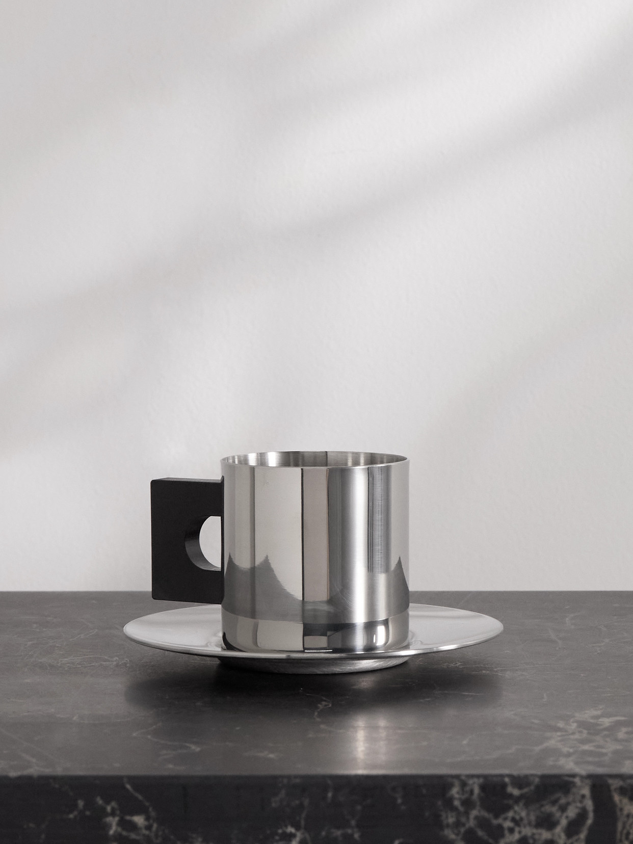 LOUISE ROE - + Sophia Roe S.r. Collection Stainless Steel Cup And Saucer Set - Silver