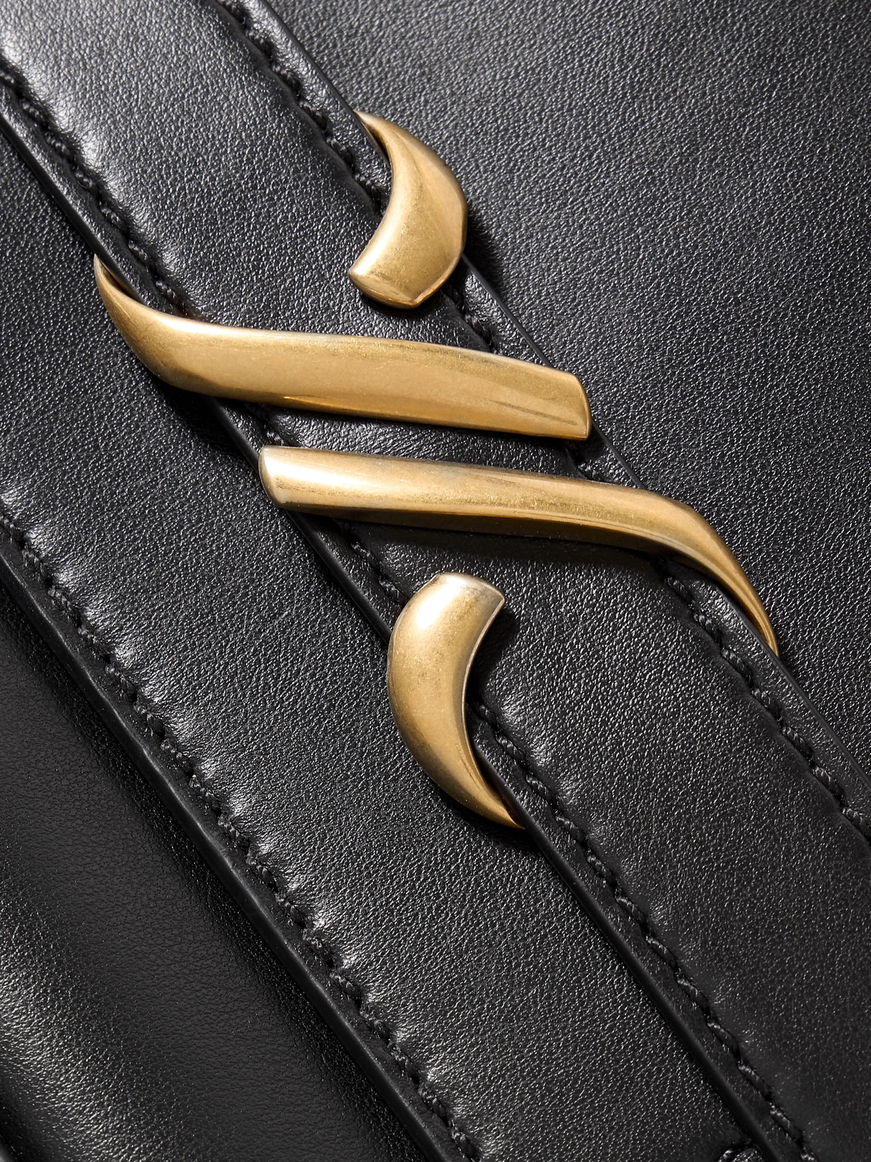 Proenza Schouler Box Leather Shoulder Bag In Black