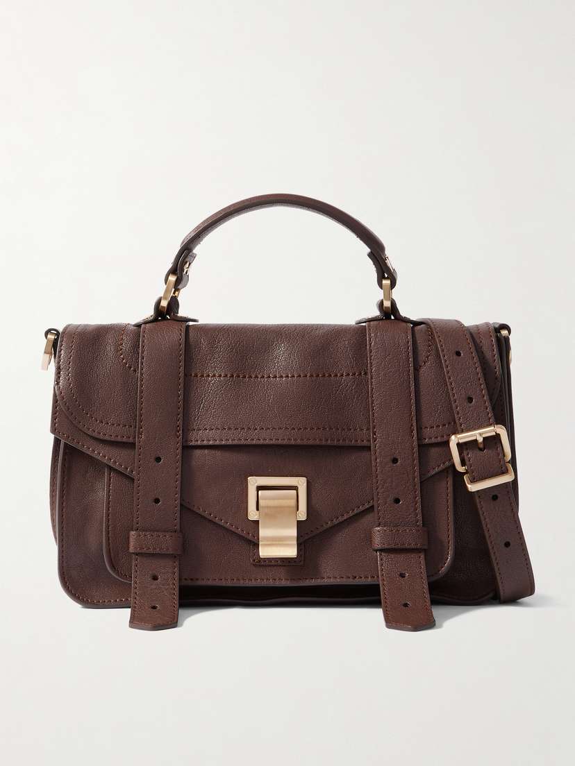 Proenza Schouler Ps1 Tiny Textured-leather Shoulder Bag