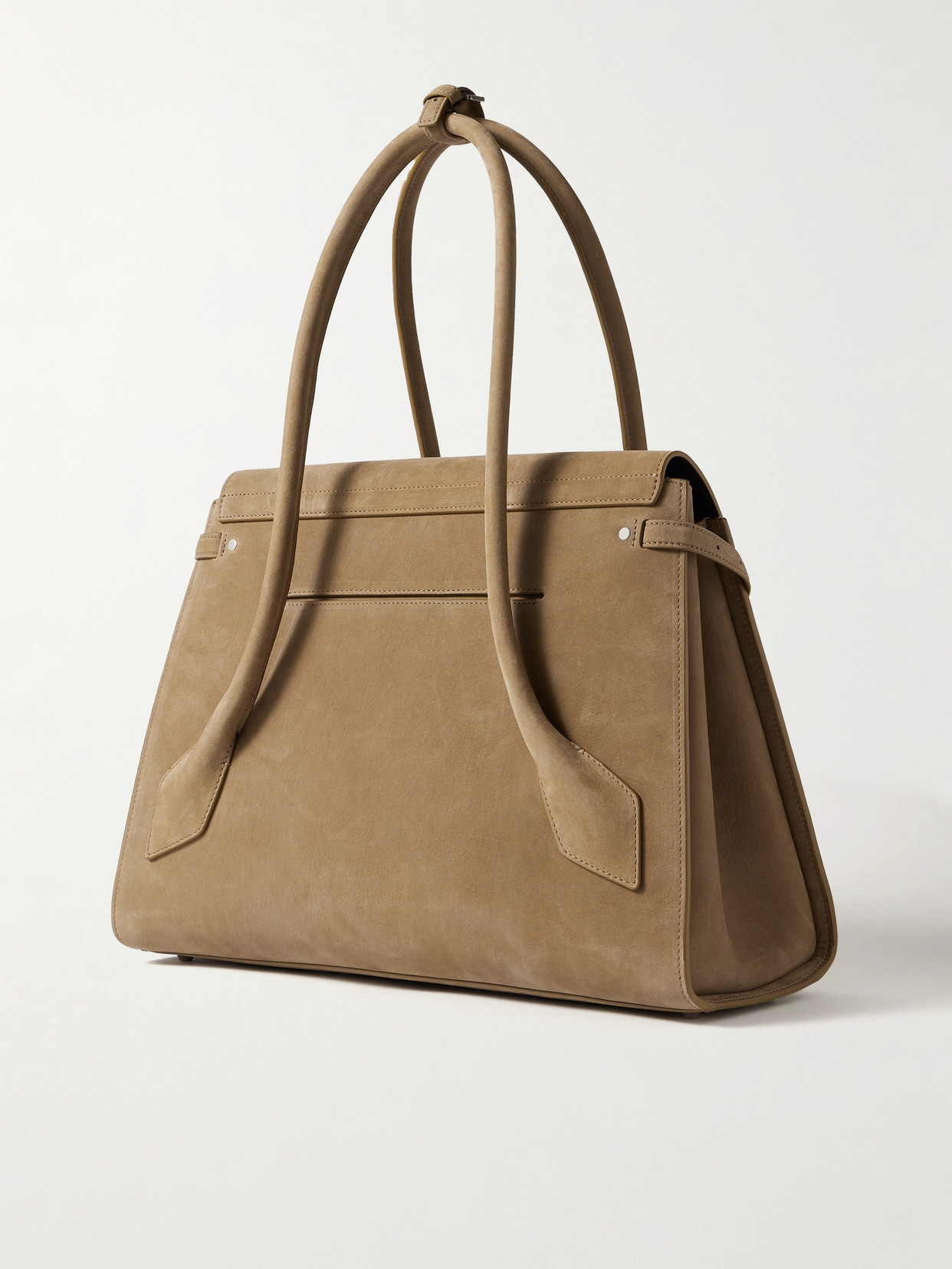 Proenza Schouler Tate Suede Shoulder Bag In Brown