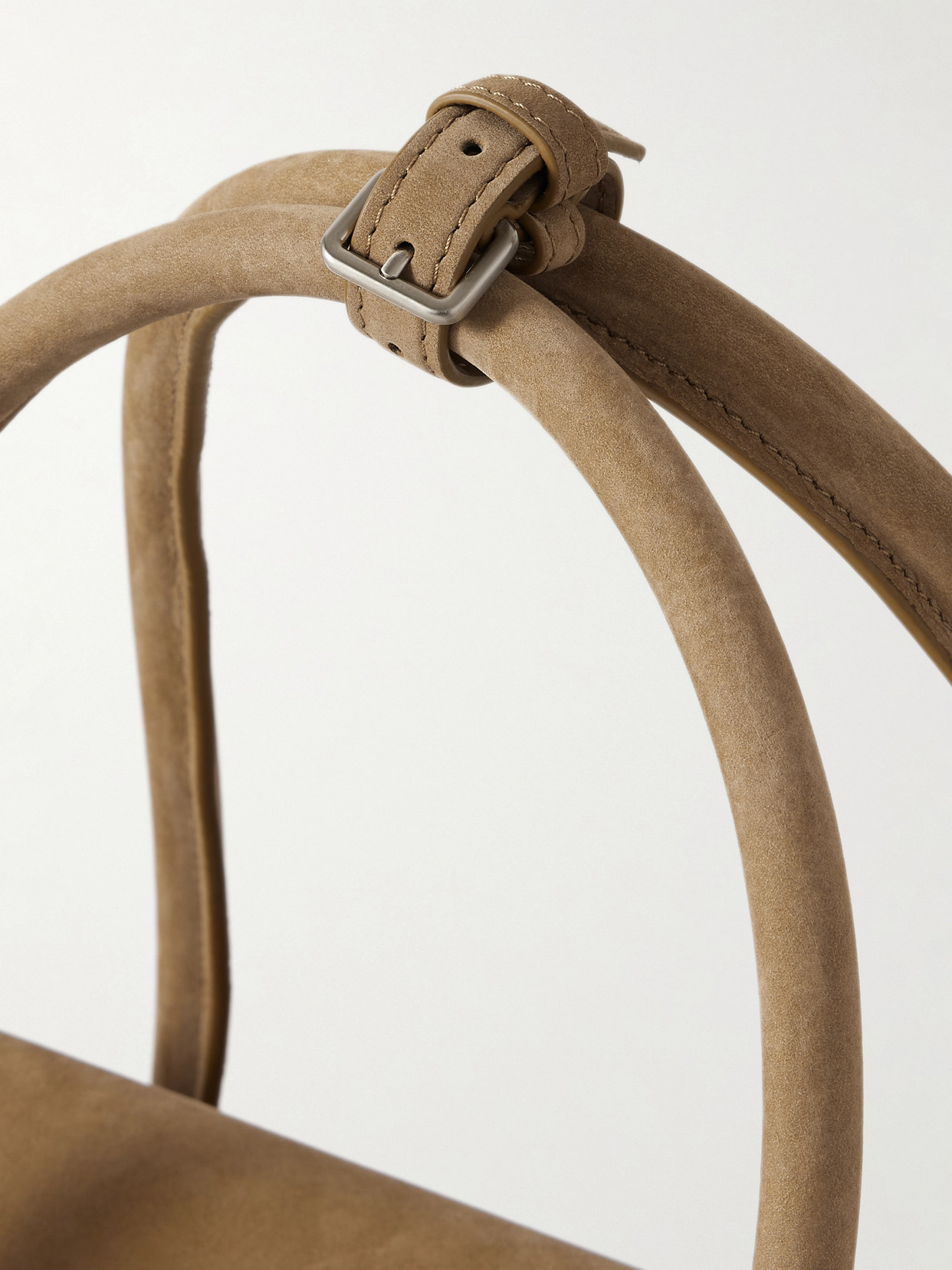 Proenza Schouler Tate Suede Shoulder Bag In Brown