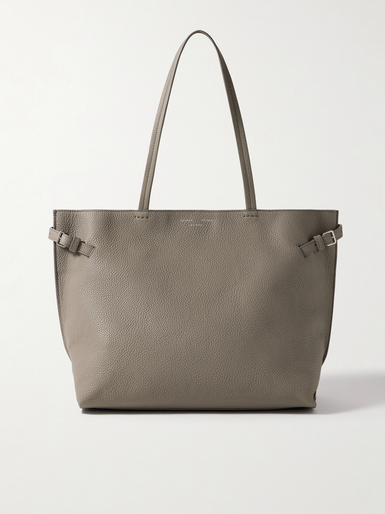 Proenza Schouler Days Textured-leather Tote In Brown