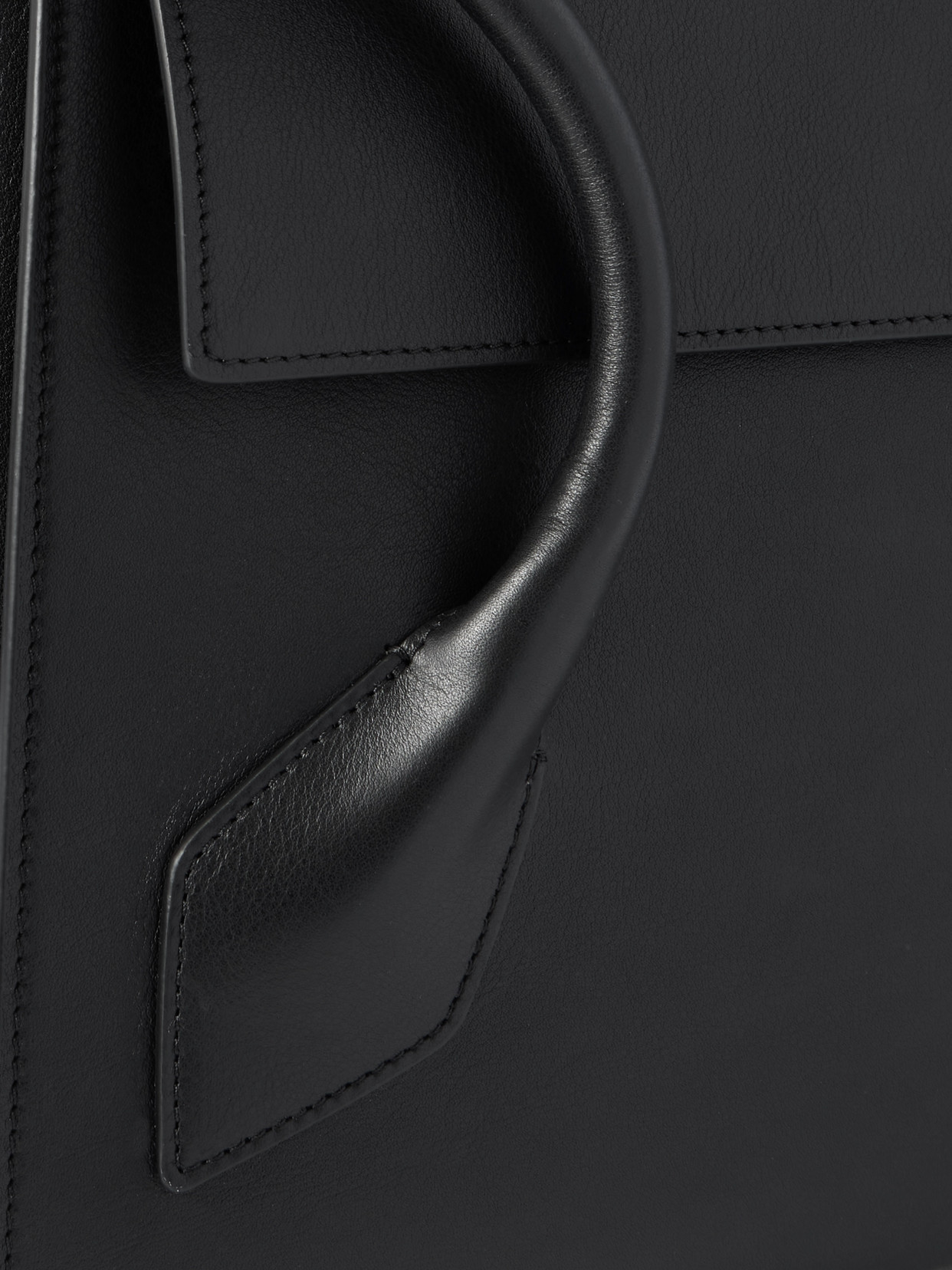 Proenza Schouler Tate Leather Shoulder Bag In Black