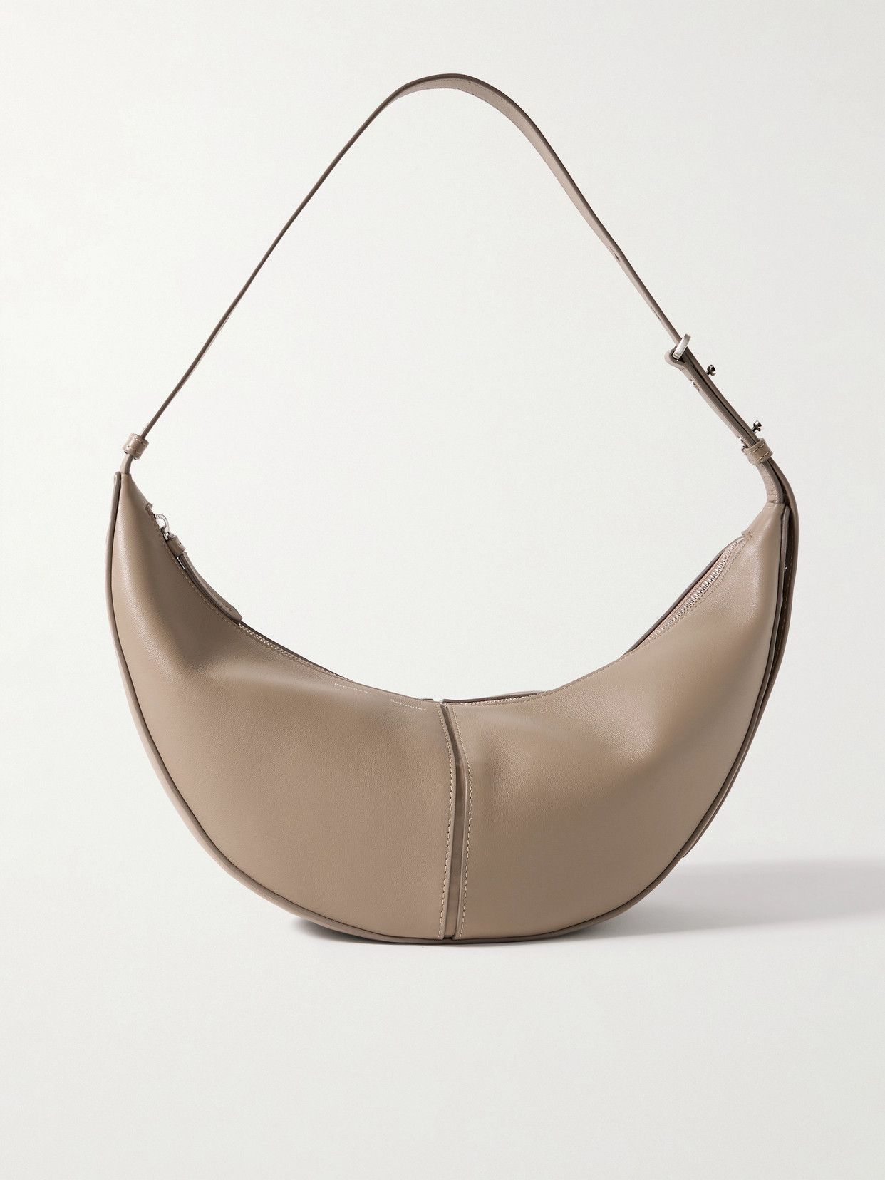 Proenza Schouler Slide Paneled Leather Shoulder Bag In Brown