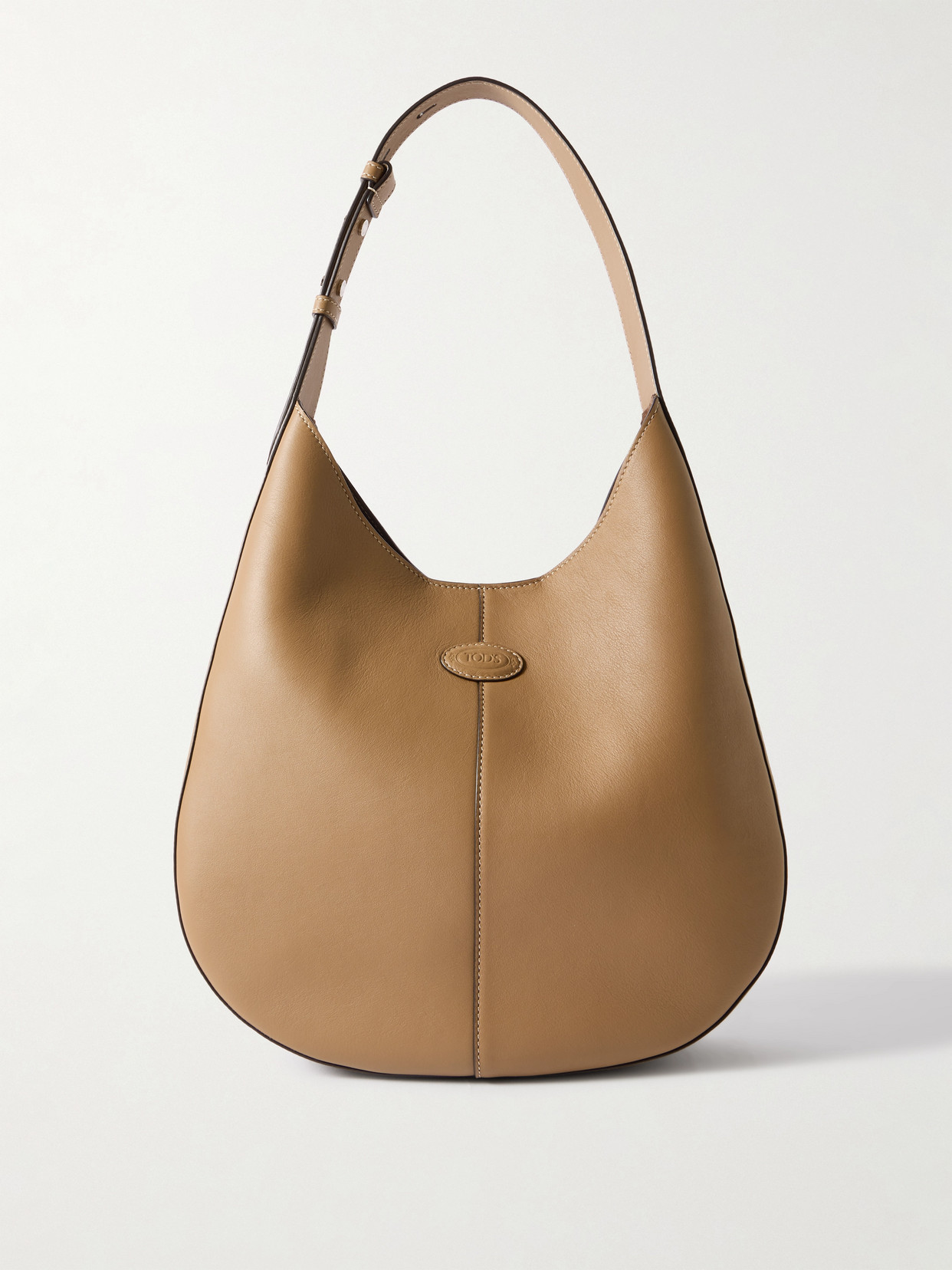 Tod's Di Bag Leather Shoulder Bag In Brown