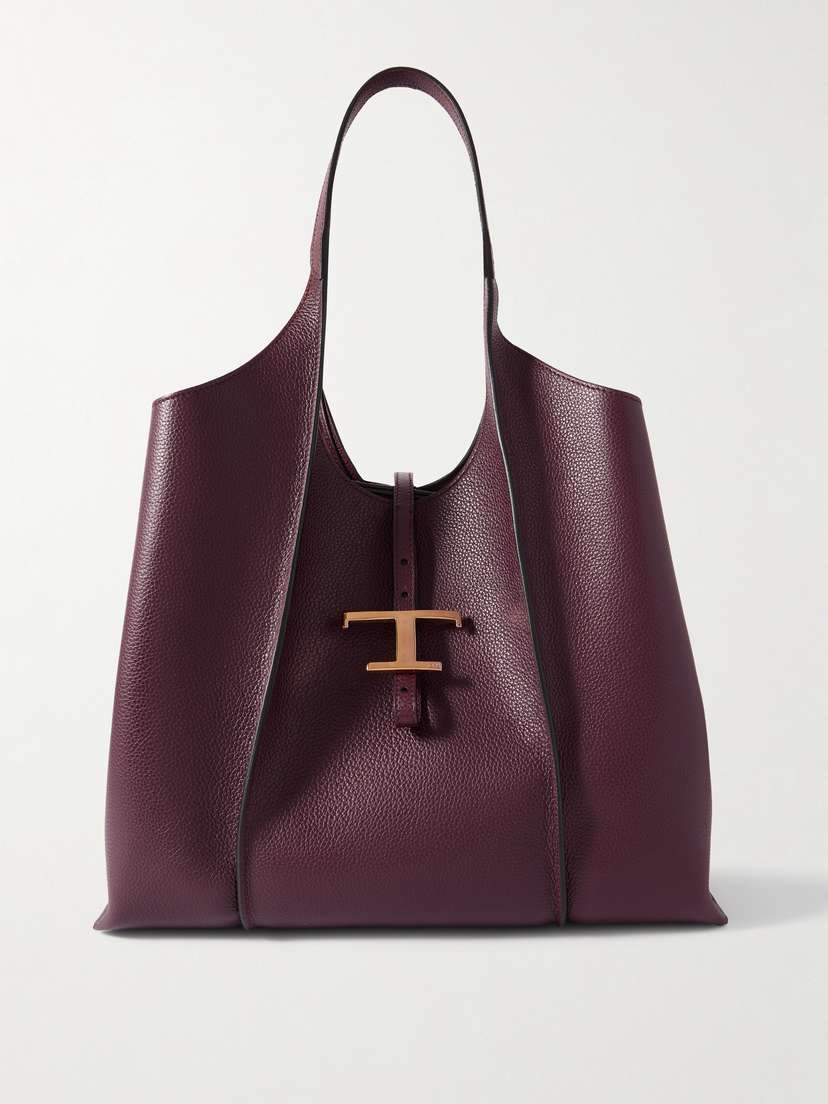 Tod's T Timeless Medium Leather Shoulder Bag