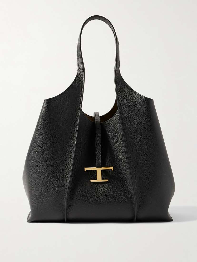 Tod's Large Textured-leather Shoulder Bag